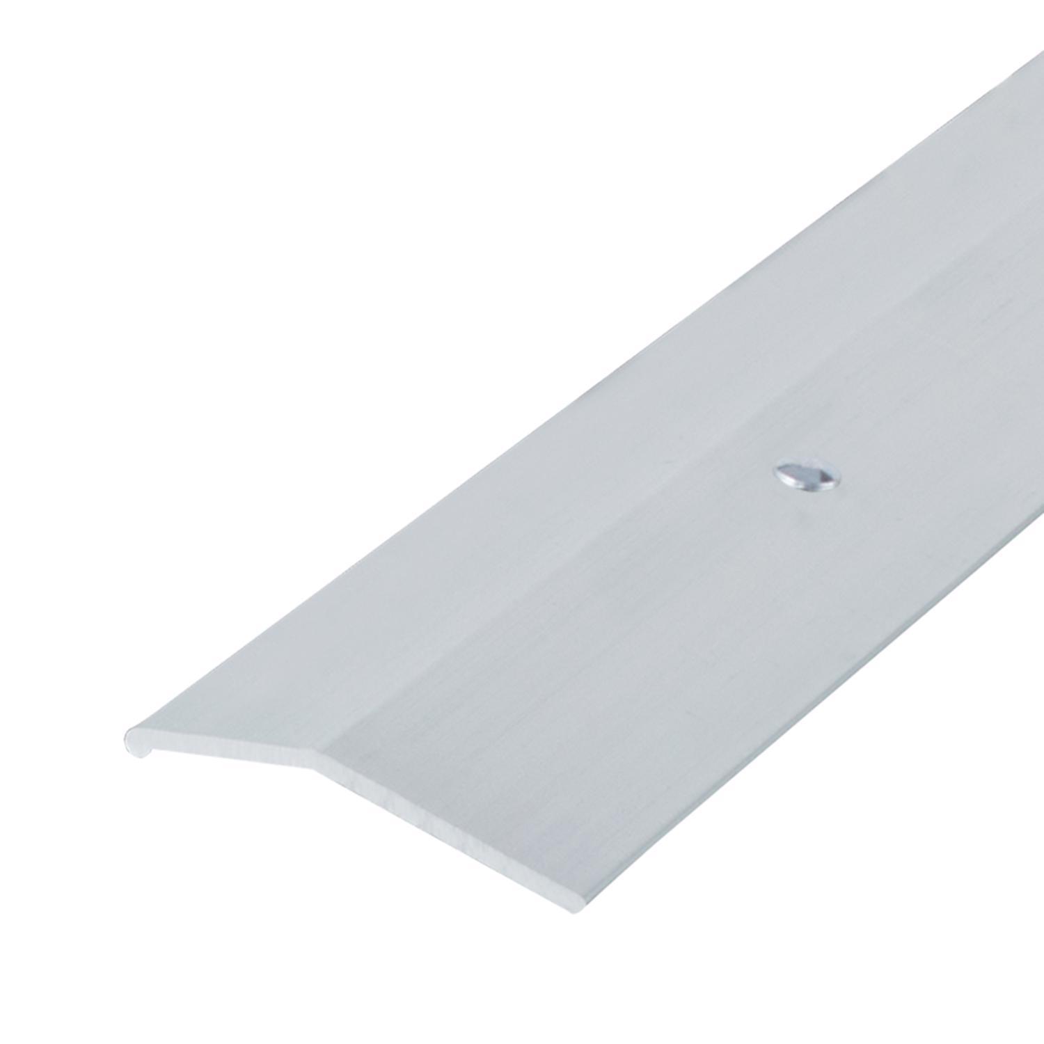 M-D Building Products 0.3 in. H X 1.38 in. W X 36 in. L Polished Silver Aluminum Carpet Trim