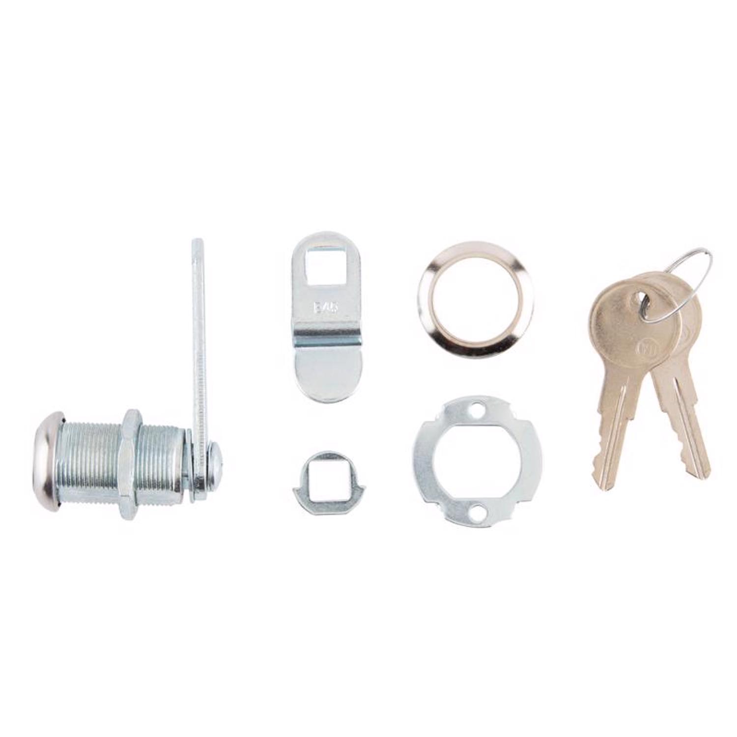 Ace Chrome Silver Brass Cam Lock
