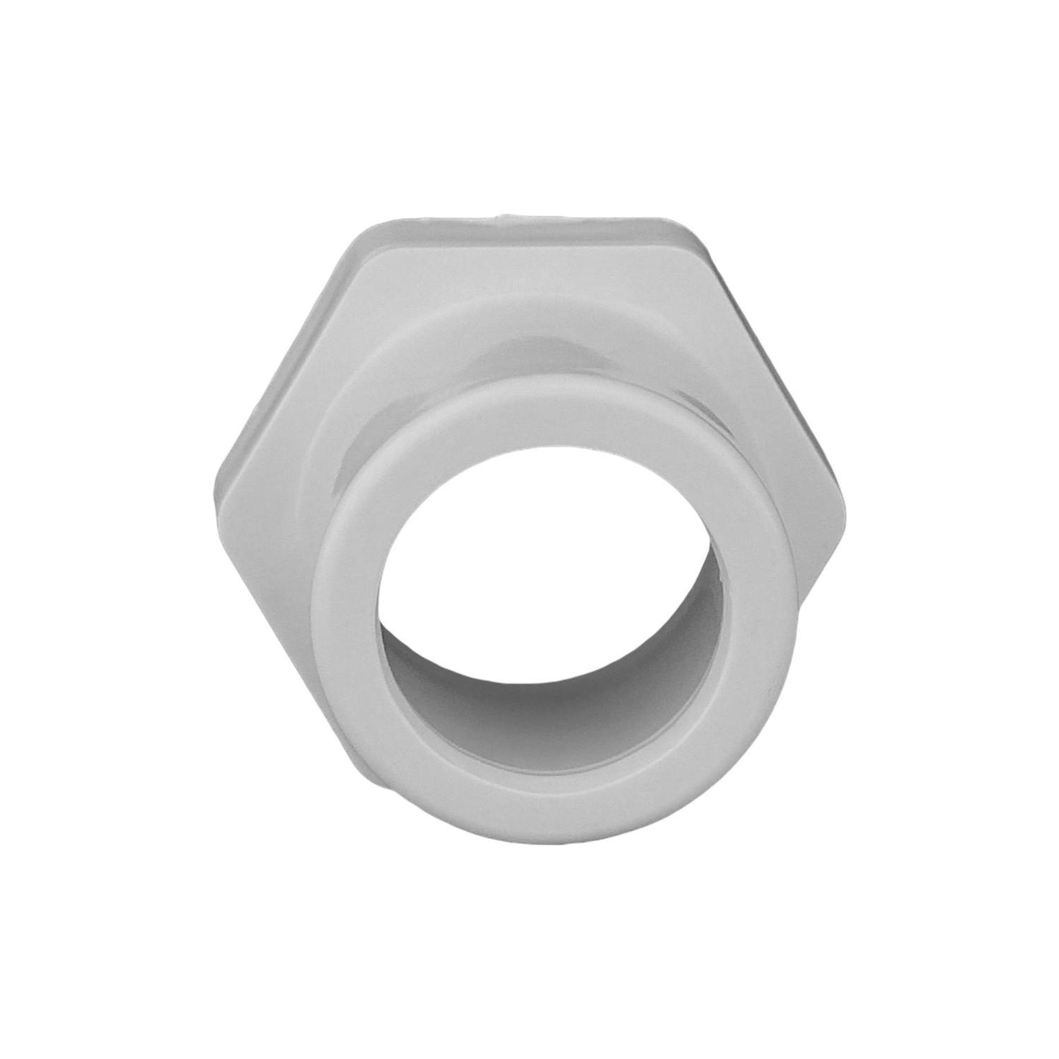 Charlotte Pipe Schedule 40 3/4 in. Spigot X 1/2 in. D Slip PVC Reducing Bushing 1 pk