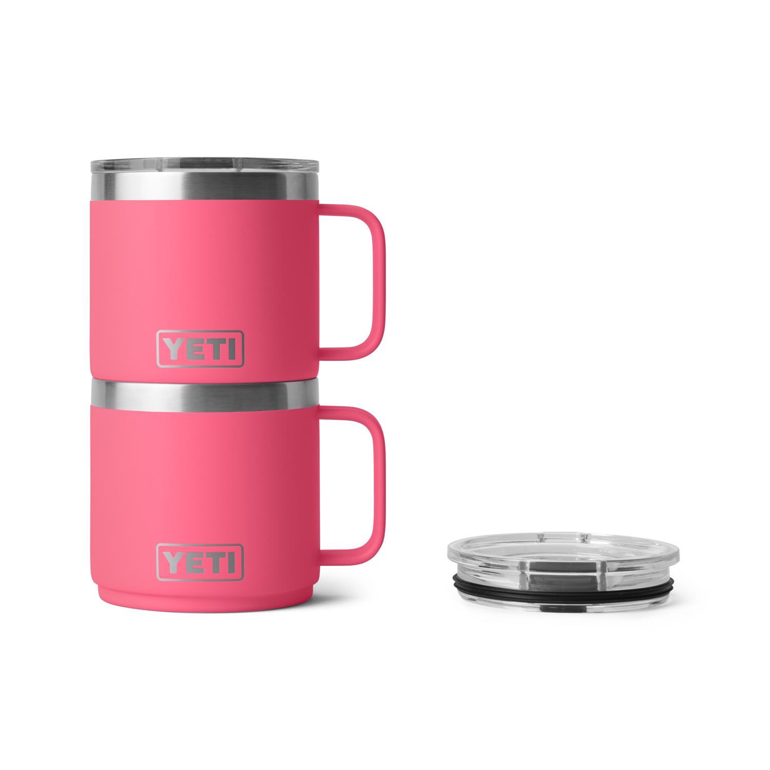 YETI Rambler 14 oz Tropical Pink BPA Free Insulated Mug