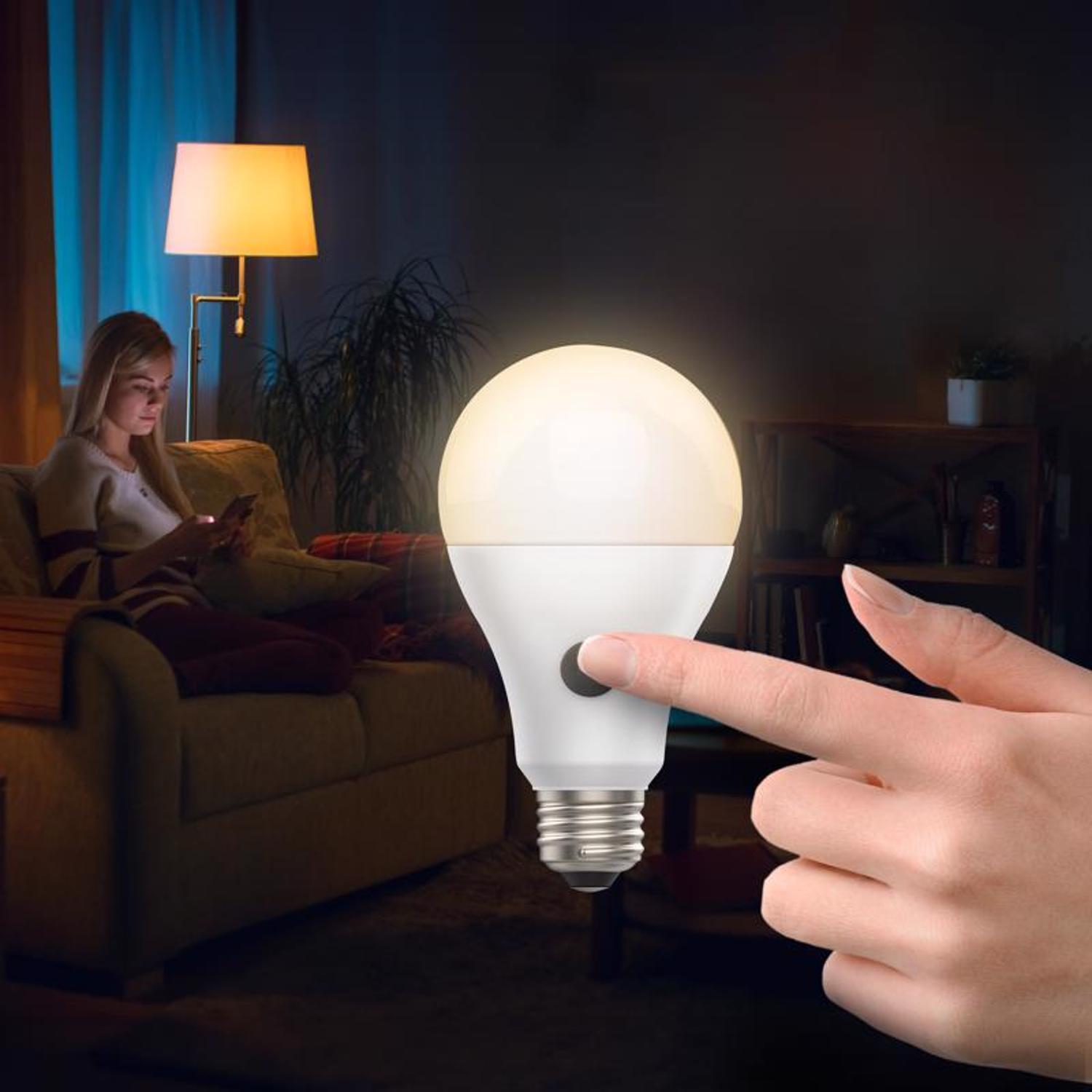 Feit A21 E26 (Medium) LED Bulb Soft White 60 Watt Equivalence 1 pk