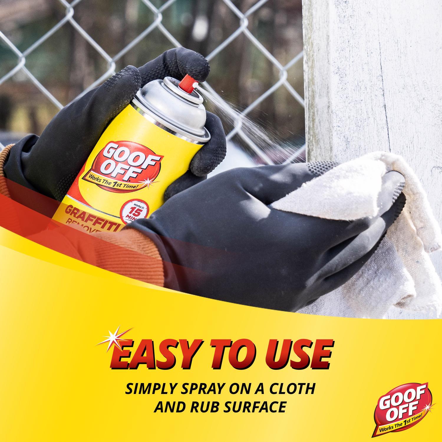 Goof Off Pro Strength Graffiti All Purpose Remover 16 oz