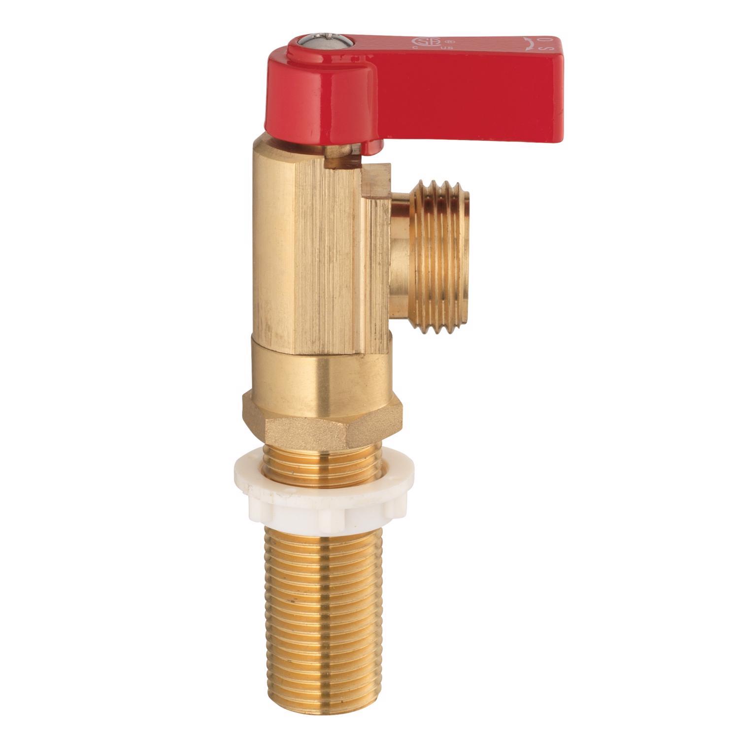 Homewerks 1/2 in. MIP X 3/4 in. MHT Brass Washing Machine Valve