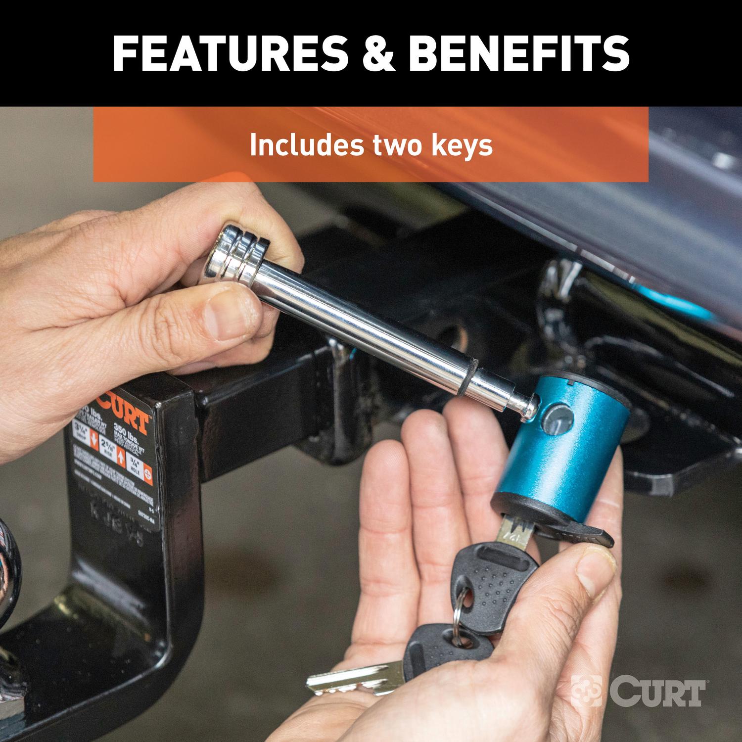 CURT Locking Hitch Pin