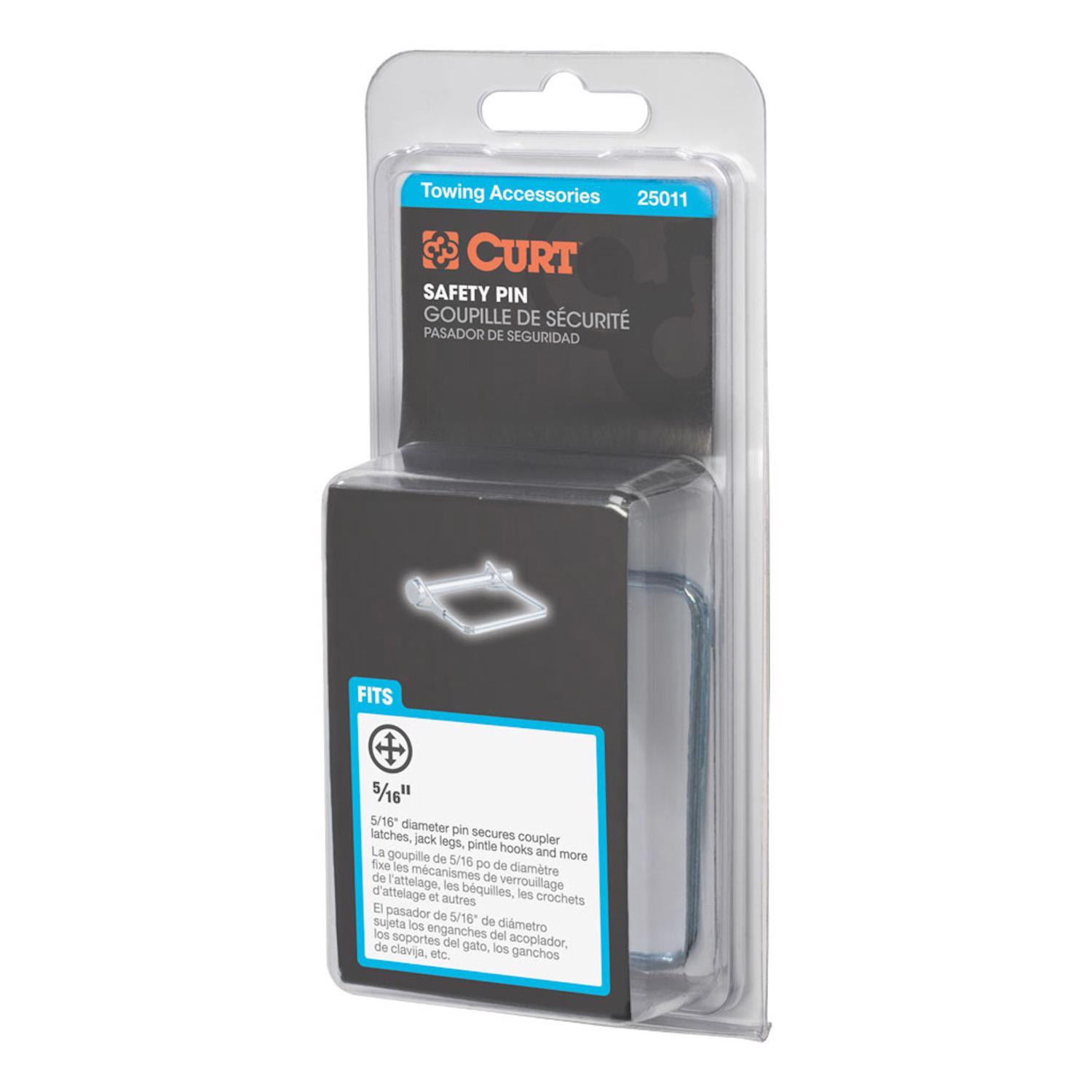 CURT 5/16"D x 3"L Safety Pin