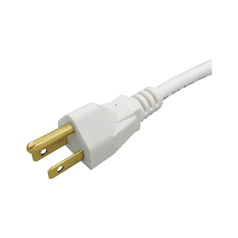 Ace Outdoor 50 ft. L White Extension Cord 16/3 SJTW