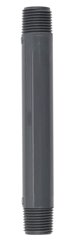 B&K Schedule 80 1/2 in. MIP X 1/2 in. D MIP PVC 6 in. Nipple 1 pk