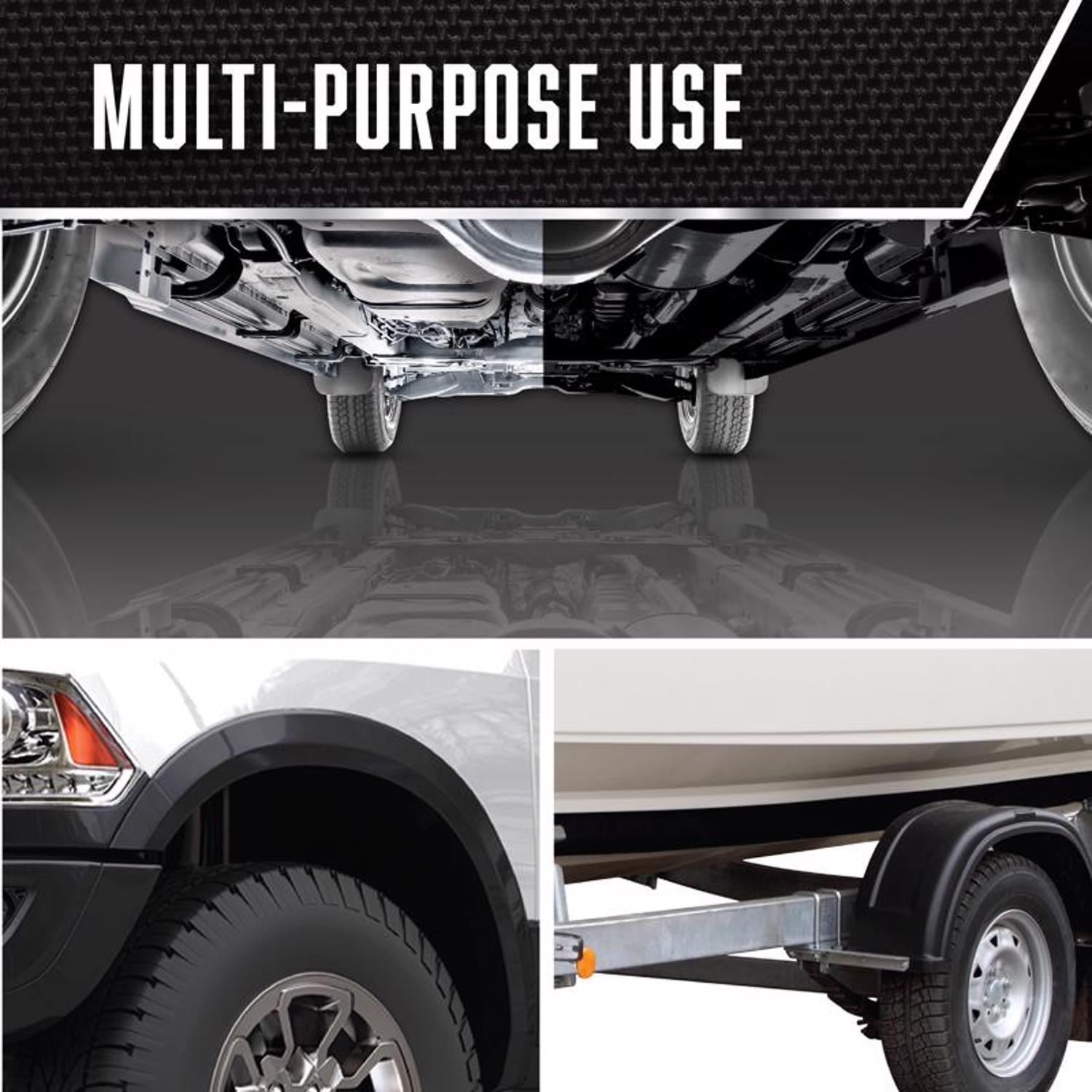 Rust-Oleum Automotive Flat/Matte Black Professional Grade Undercoating 15 oz
