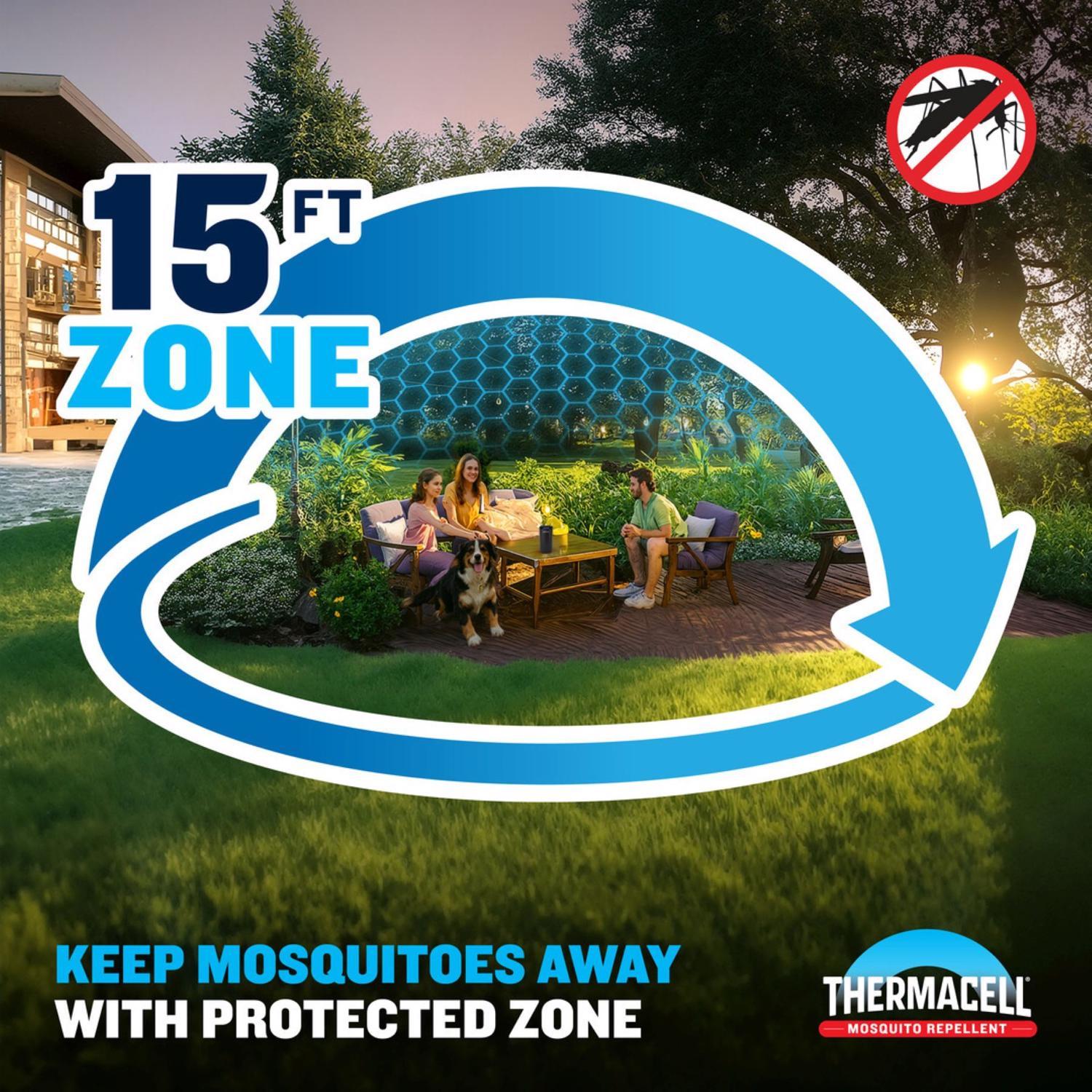 Thermacell Patio Shield Insect Repellent Device Device For Mosquitoes