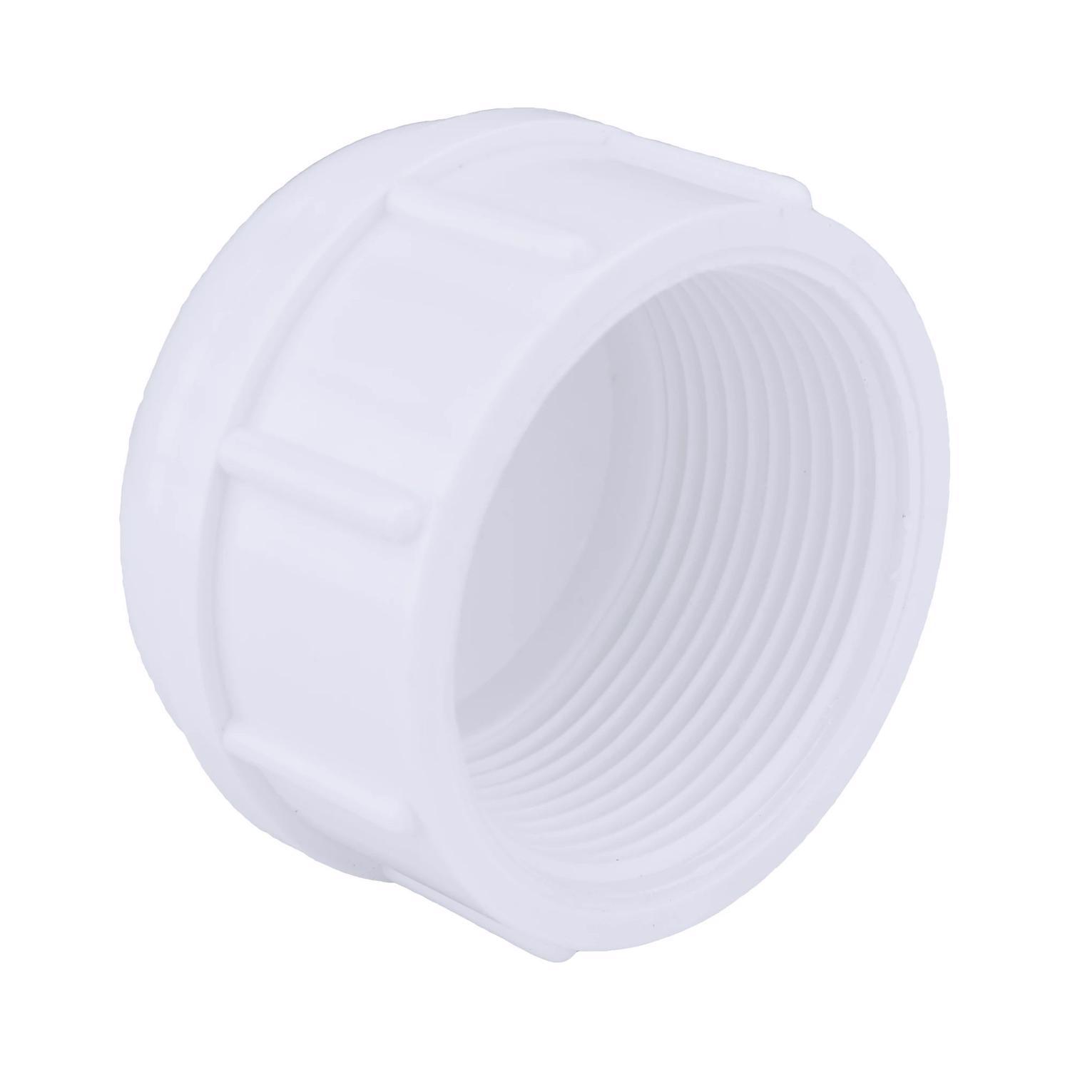 Charlotte Pipe Schedule 40 1-1/4 in. FPT X 1-1/4 in. D FPT PVC Cap 1 pk