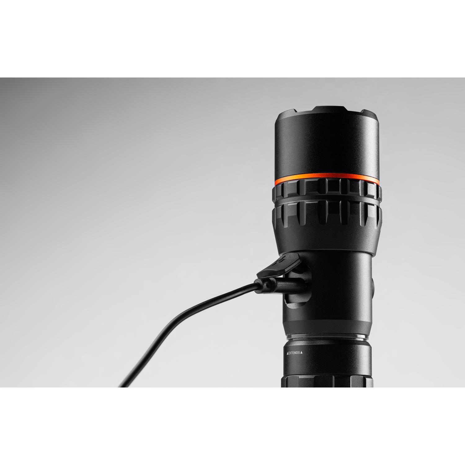 NEBO Slyde King 1000 lm Black LED Rechargeable Work Light Flashlight 18650 Battery