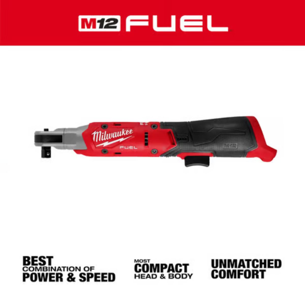 Milwaukee M12 FUEL 3/8 in. Brushless Cordless Ratchet Tool Only