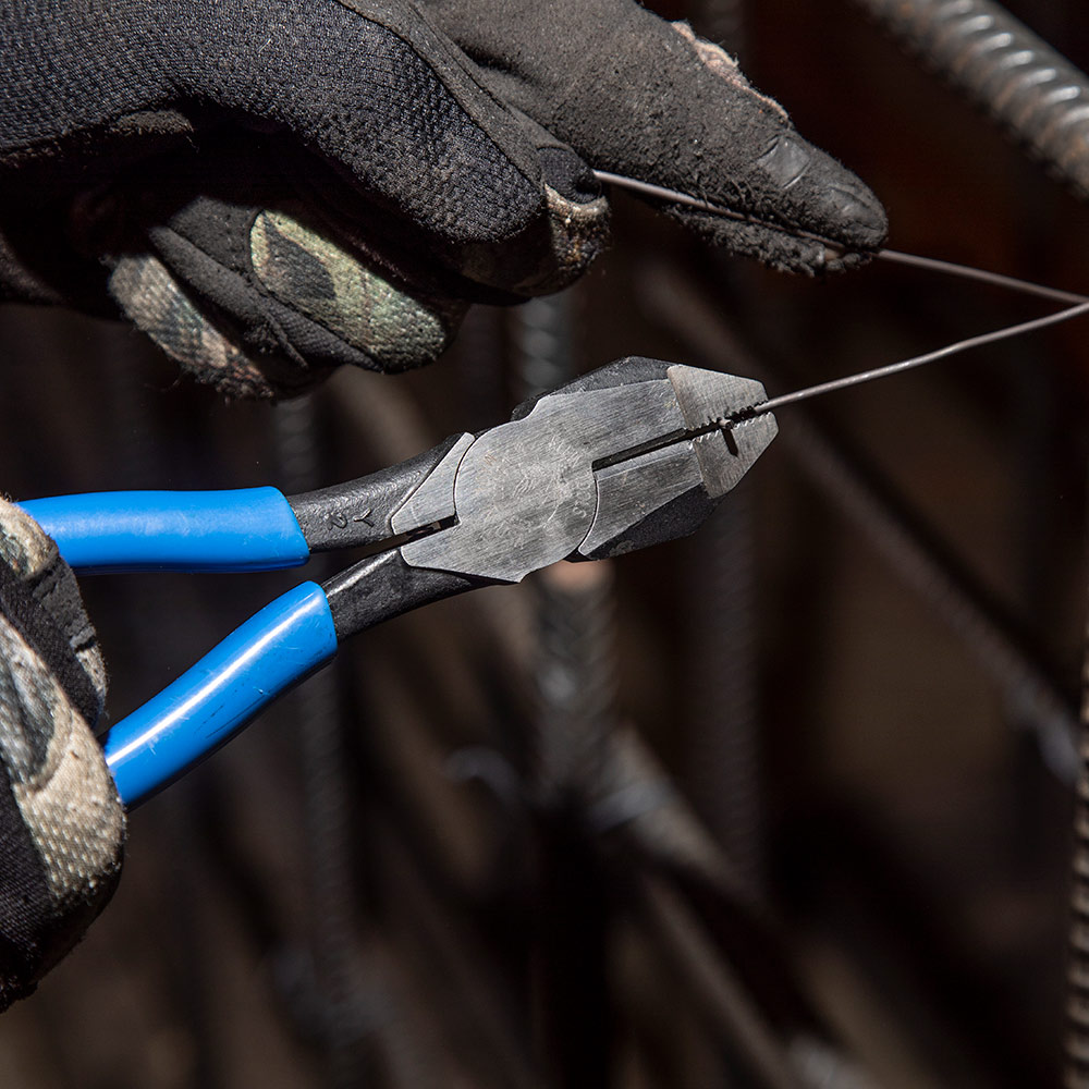 Klein Tools 9.19 in. Steel Ironworker's Pliers