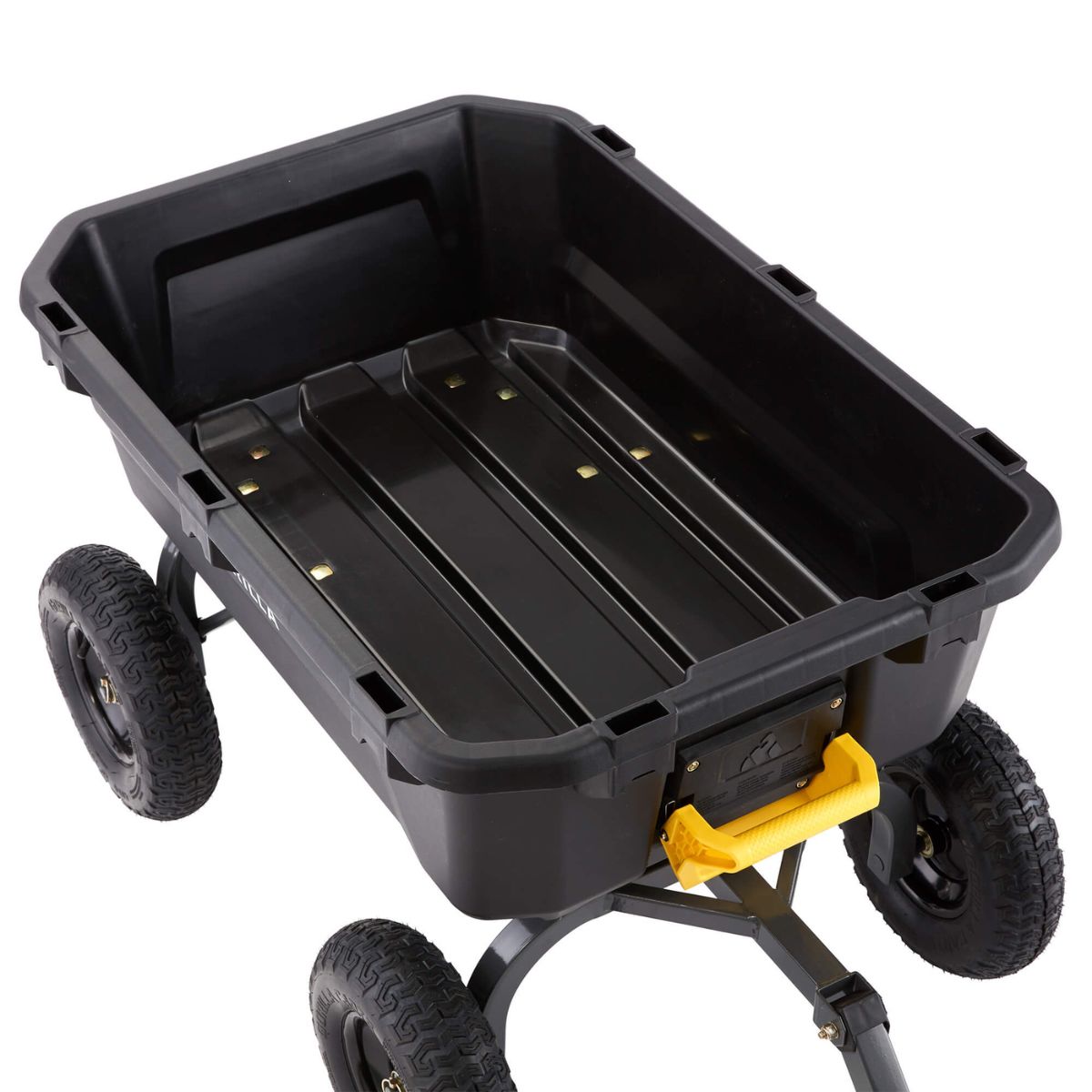 Gorilla Carts Poly Dump Cart 1200 lb. cap.
