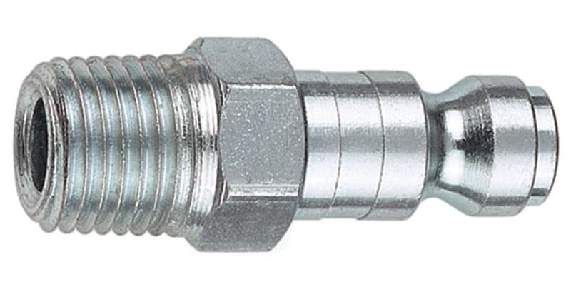Tru-Flate Steel Air Plug 3/8 Male 1 pc