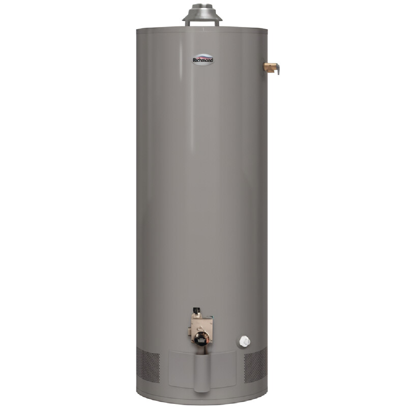 Water Heater Natural Gas 50 Gallon