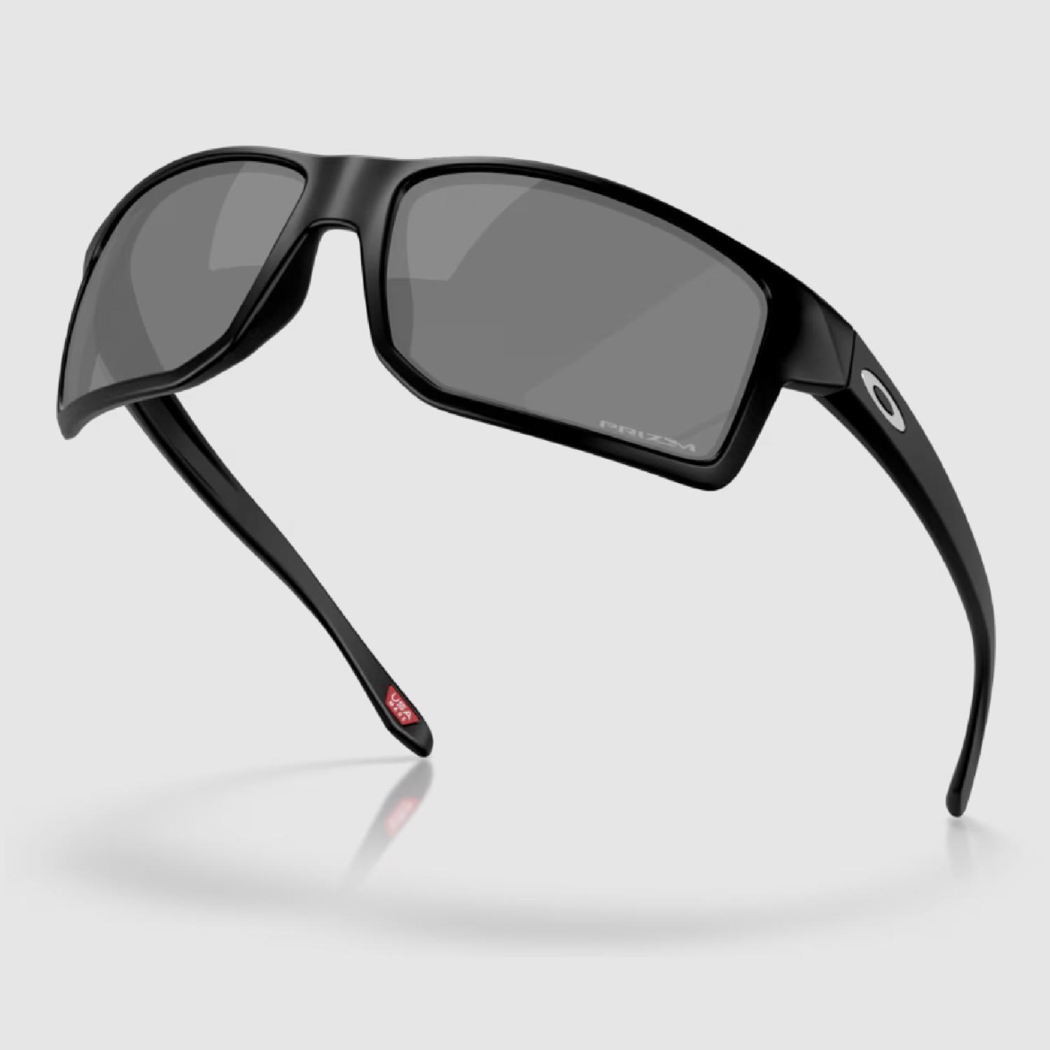 Oakley Gibston XL Sunglasses Men's Matte Black Frame Prizm Black Lens