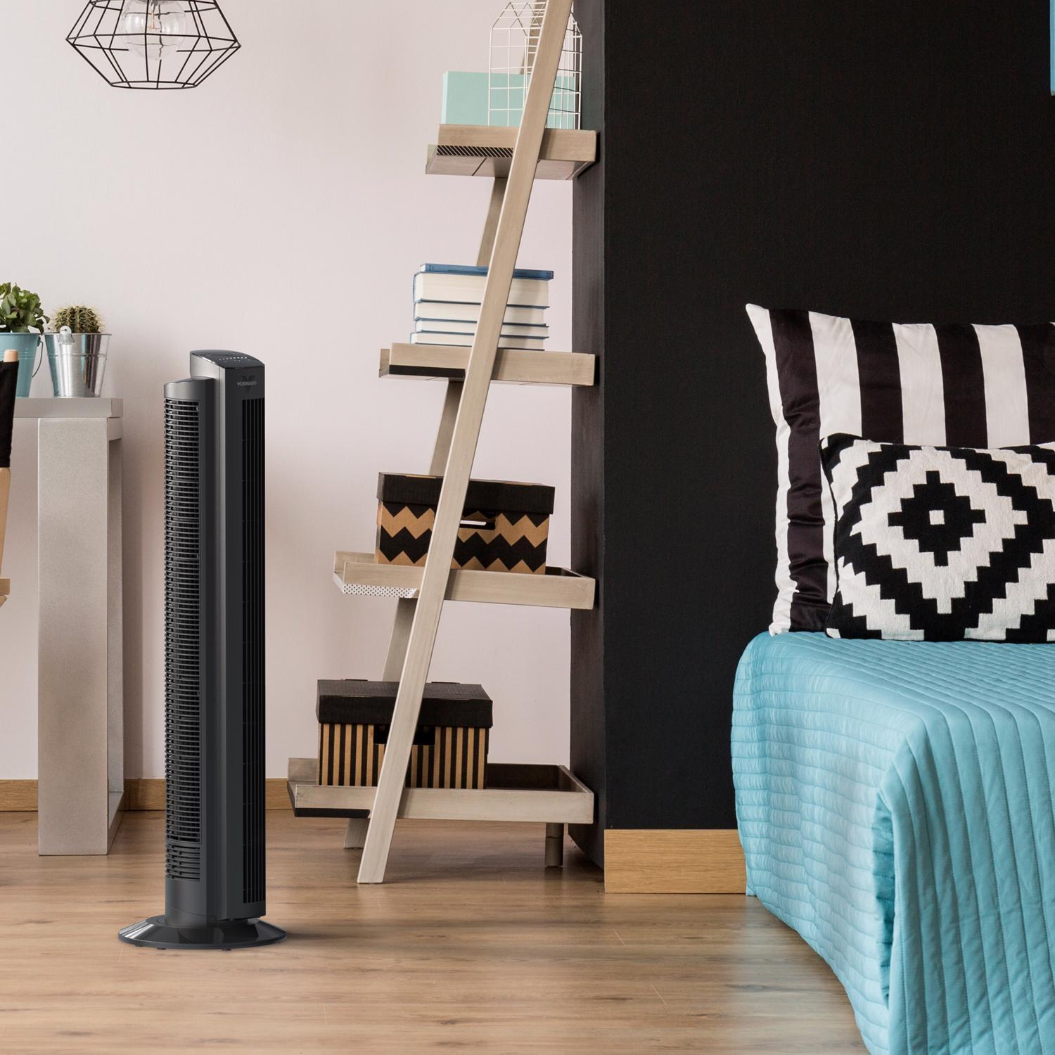 Vornado OZI42 42.2 in. H Oscillating Tower Fan Remote Control