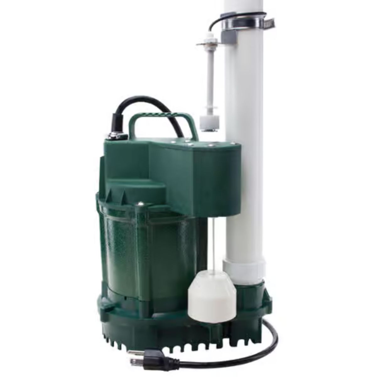 Zoeller 3/4 HP 80 gpm Cast Iron Vertical Float Switch AC Submersible Sump Pump 9 ft&sup3;