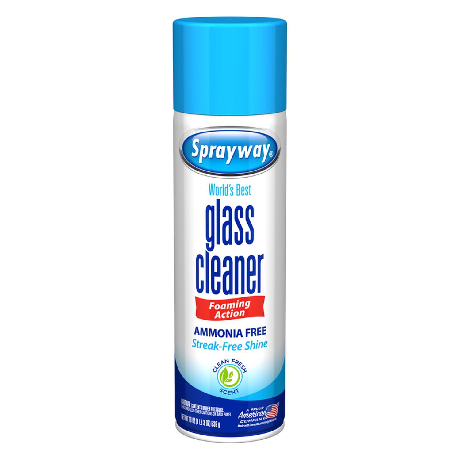Sprayway Fresh Scent Glass Cleaner 19 oz Foam
