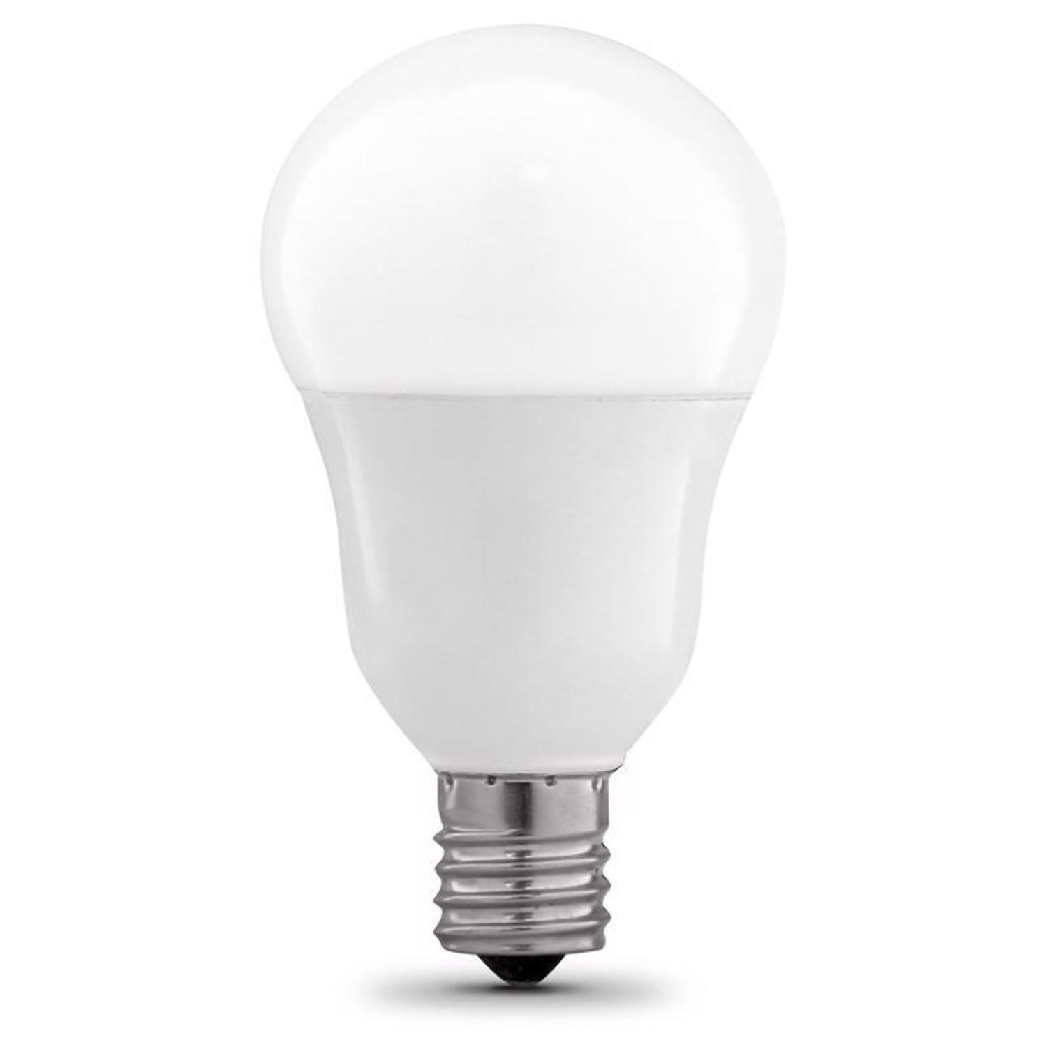 Feit Enhance A15 E17 (Intermediate) LED Bulb Daylight 60 Watt Equivalence 2 pk