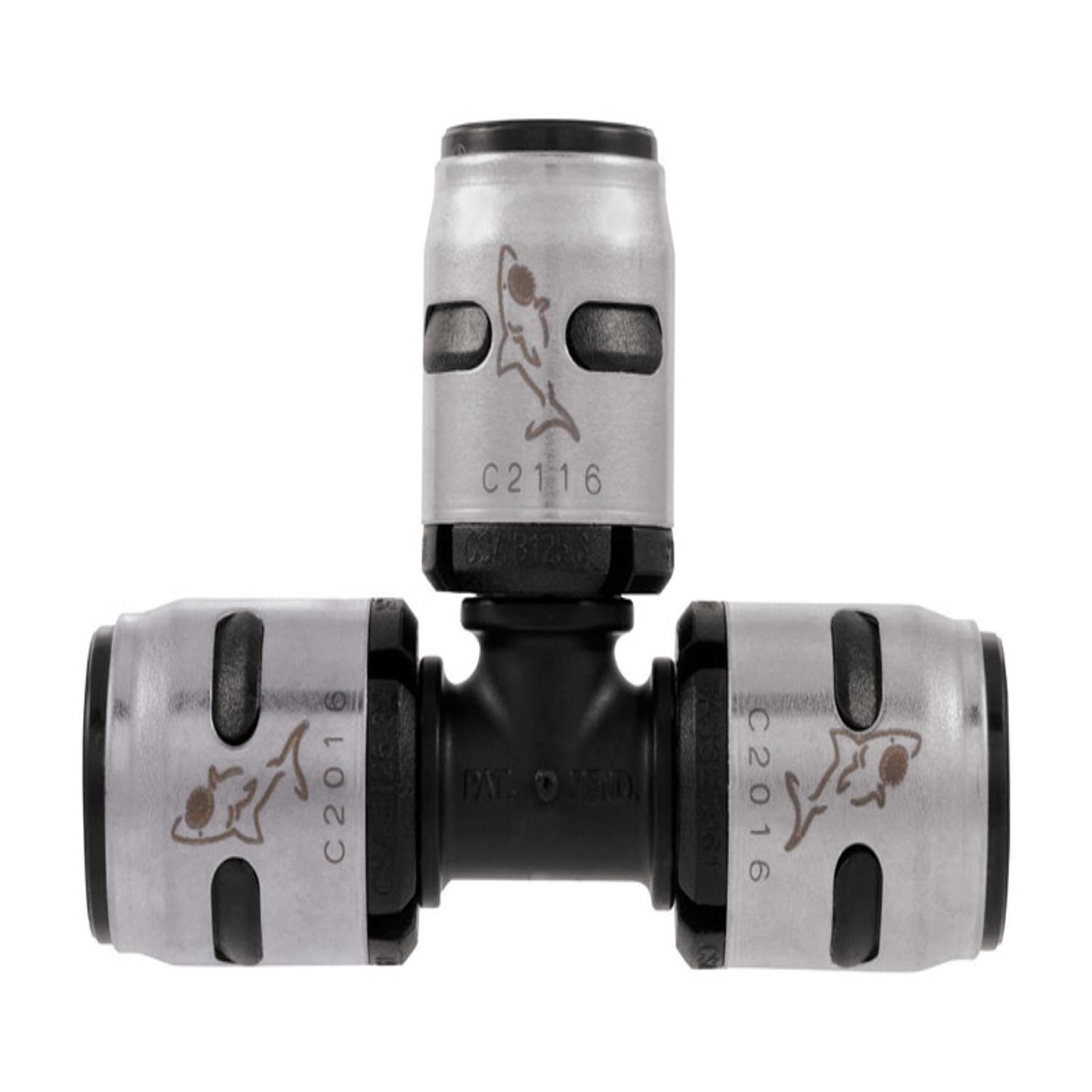 SharkBite EvoPEX 3/4 in. Push X 3/4 in. D Push Plastic Tee