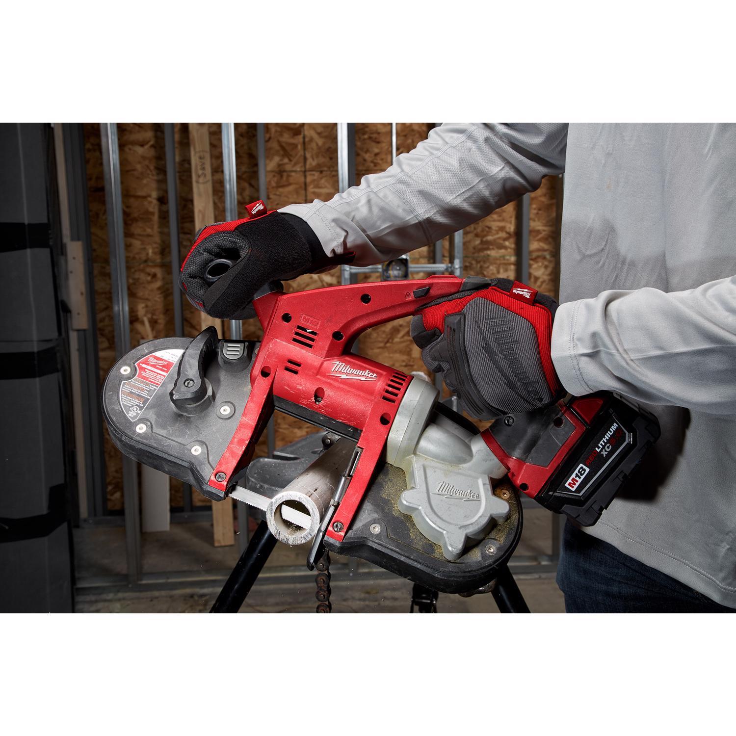Milwaukee 35.38 in. L X 11.26 in. W Metal Compact Band Saw Blade 8/10 TPI Variable teeth 3 pk