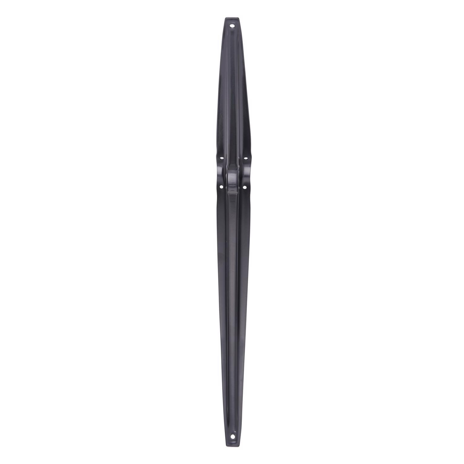 Hampton Black Steel Shelf Support 18 Ga. 12X14 in. L 100 lb