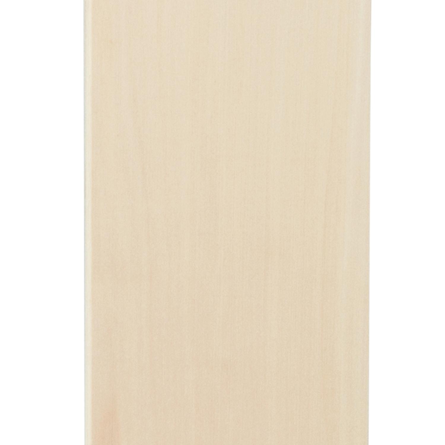 Midwest Products 1/8 in. X 4 in. W X 3 ft. L Basswood Sheet #2/BTR Premium Grade