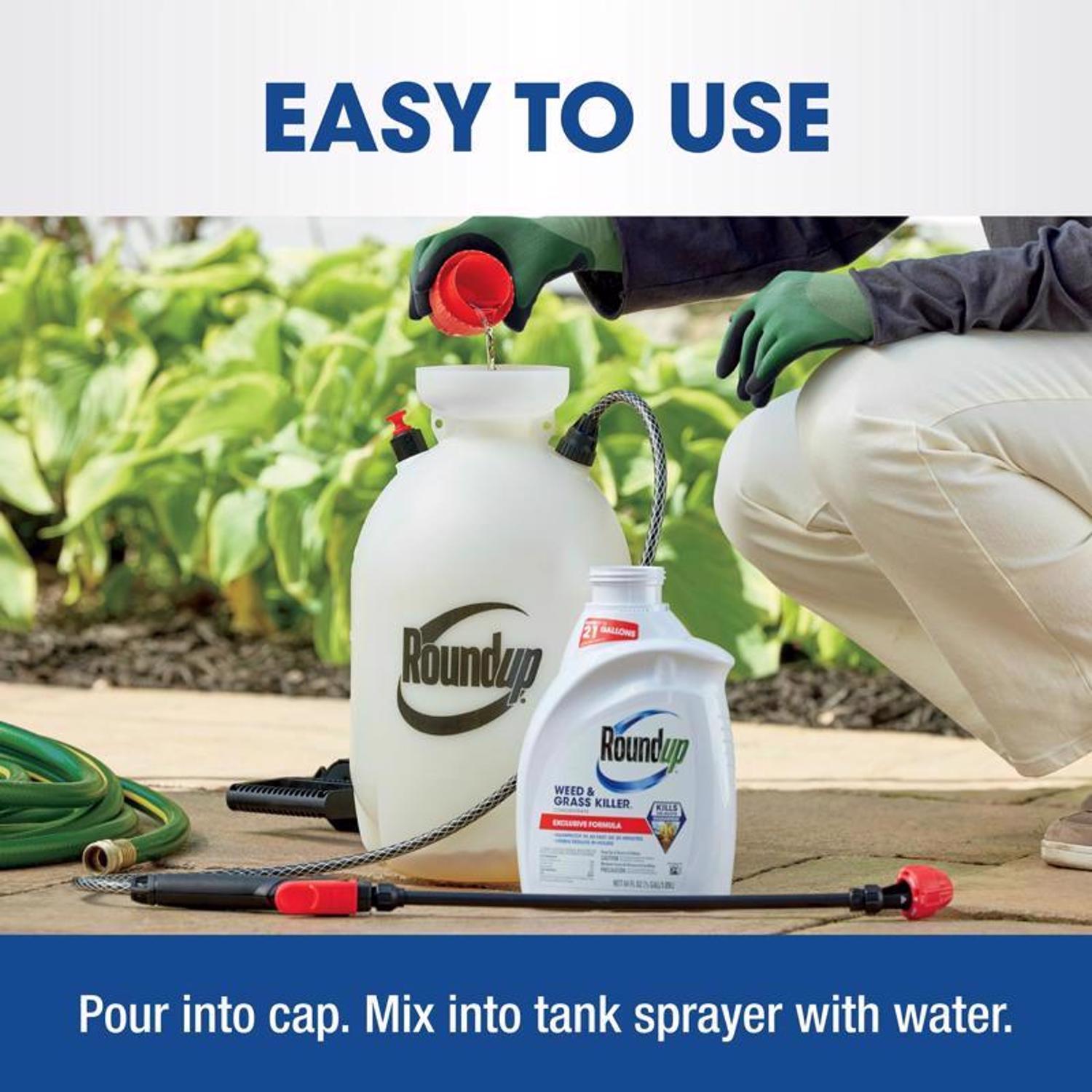 Roundup Weed and Grass Killer Concentrate 0.5 gal