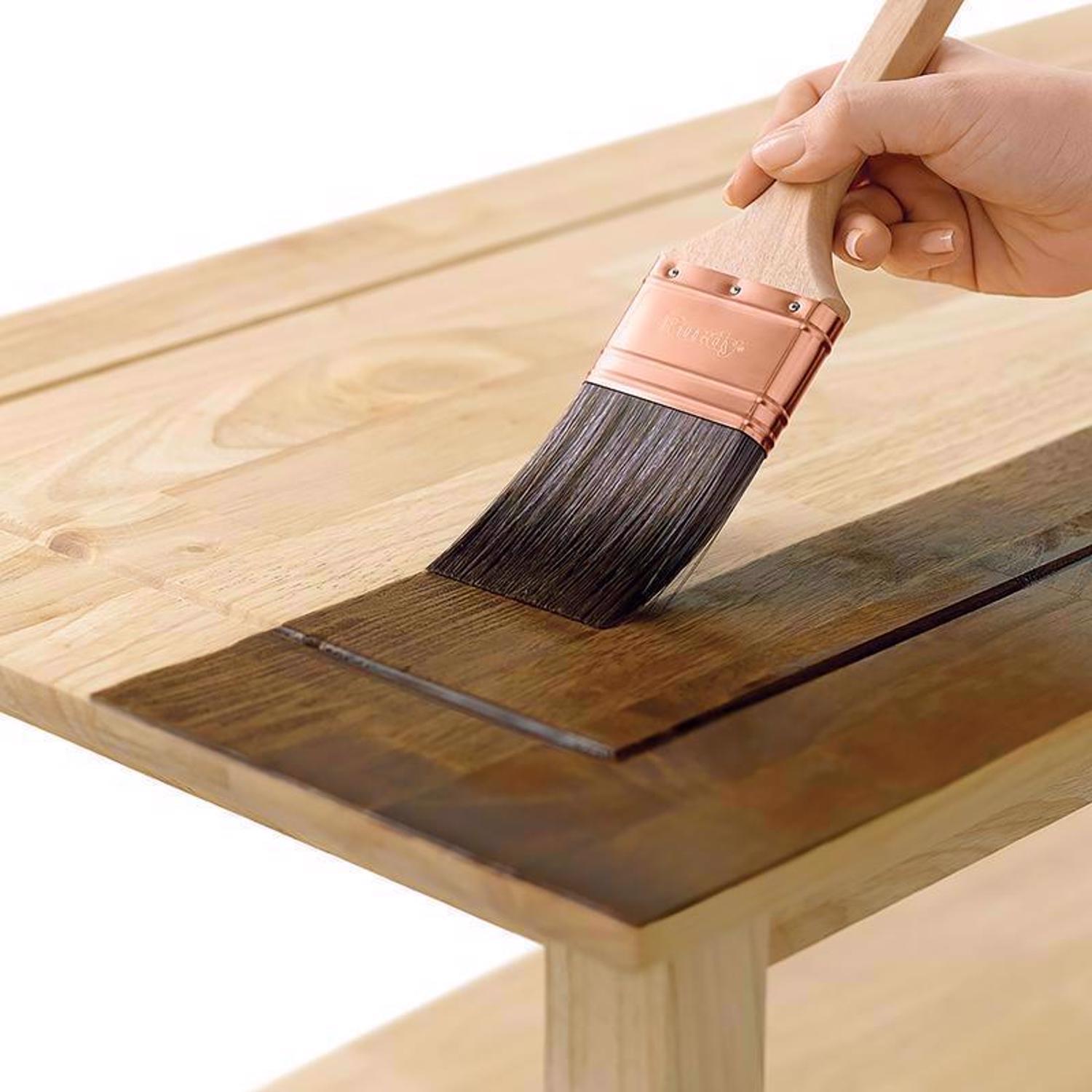 Minwax Wood Finish Semi-Transparent True Black Oil-Based Penetrating Wood Finish 1/2 pt
