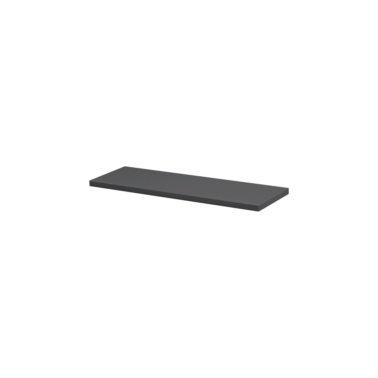 Dolle Lite.75 in. H X 23.6 in. W X 7.9 in. D Black Wood Shelf Board