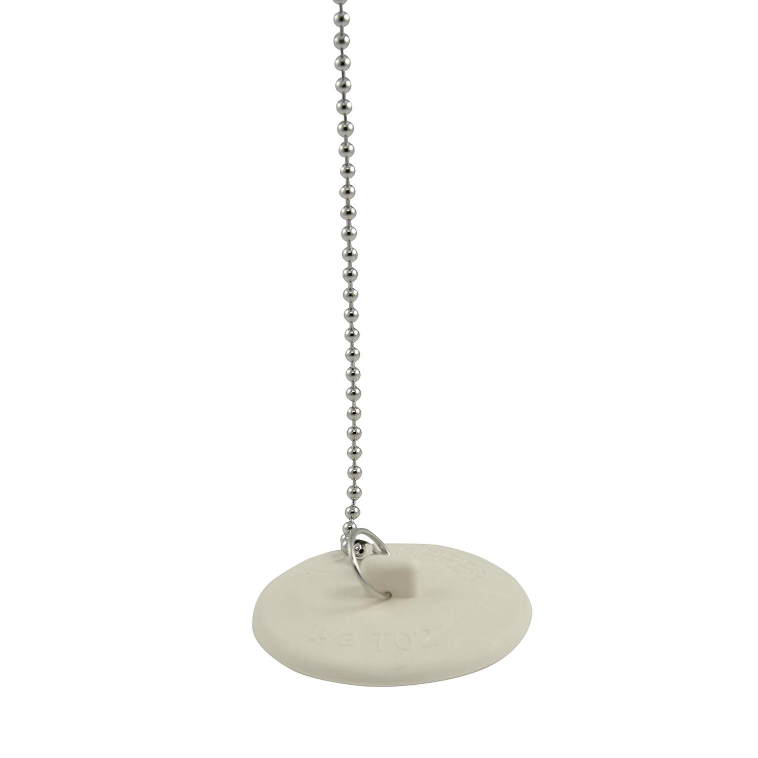 Ace 1-3/8 in. White Rubber Sink Stopper