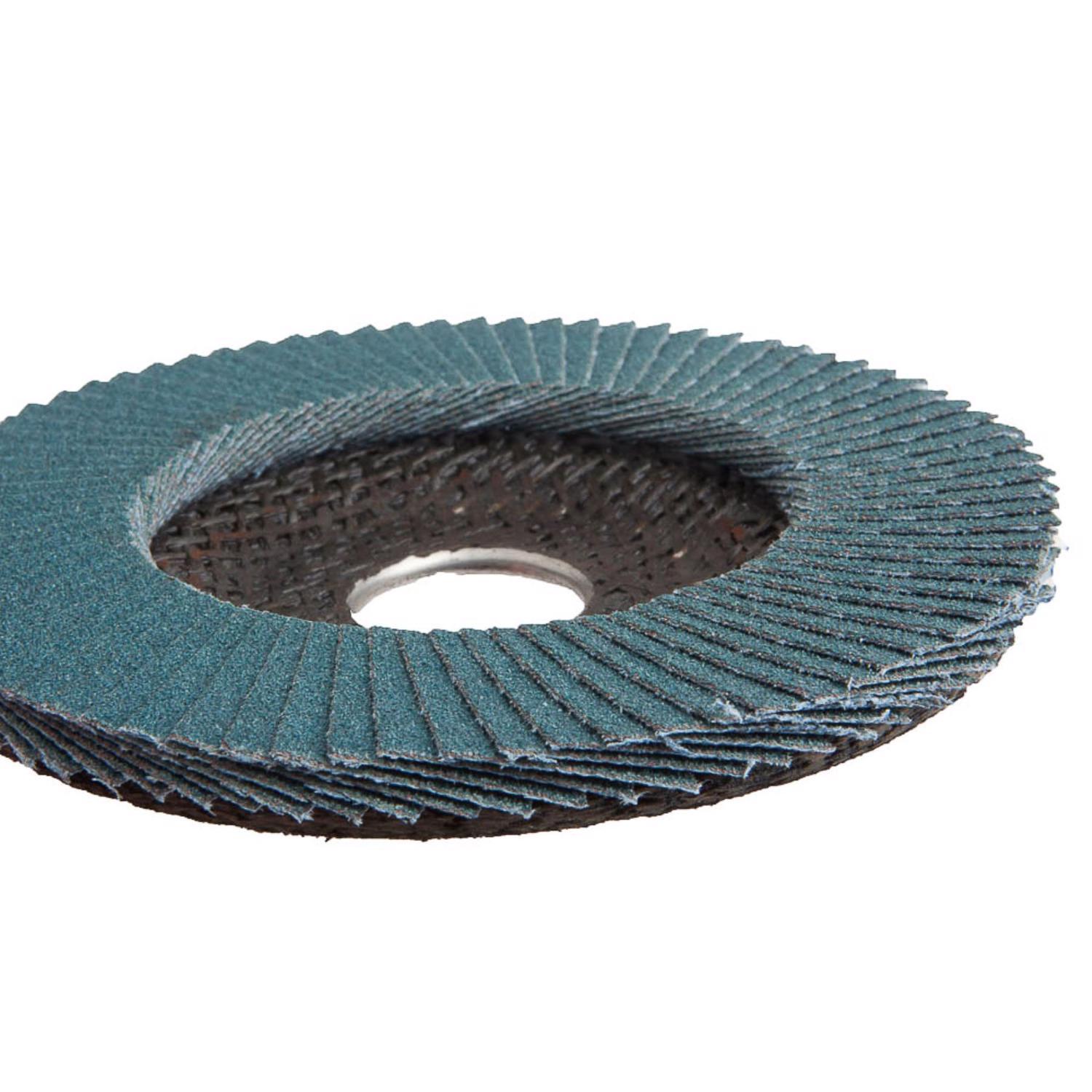 Forney 4-1/2 in. D X 7/8 in. Zirconia Flap Disc 80 Grit 1 pc
