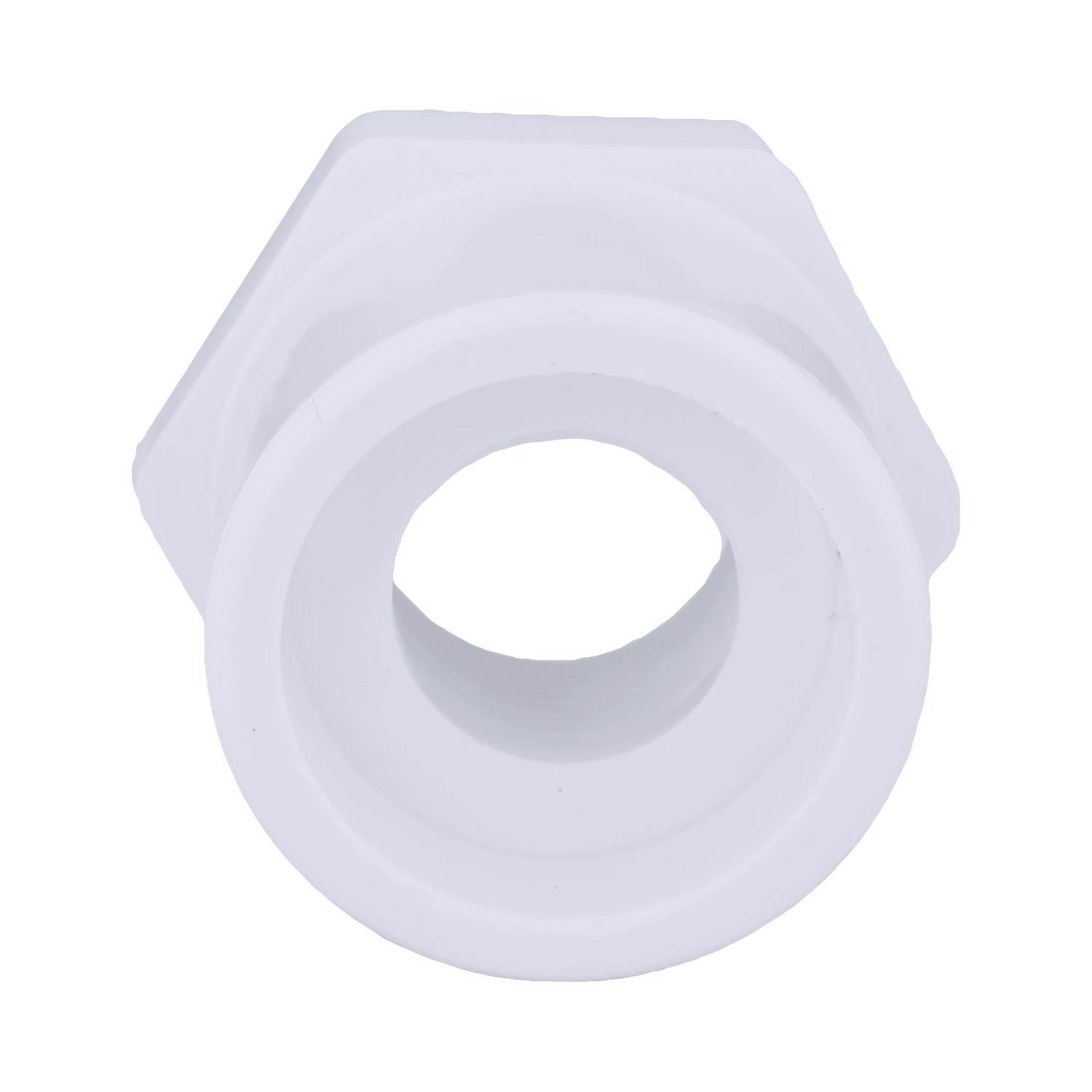 Charlotte Pipe Schedule 40 1 in. Spigot X 1/2 in. D FPT PVC Reducing Bushing 1 pk
