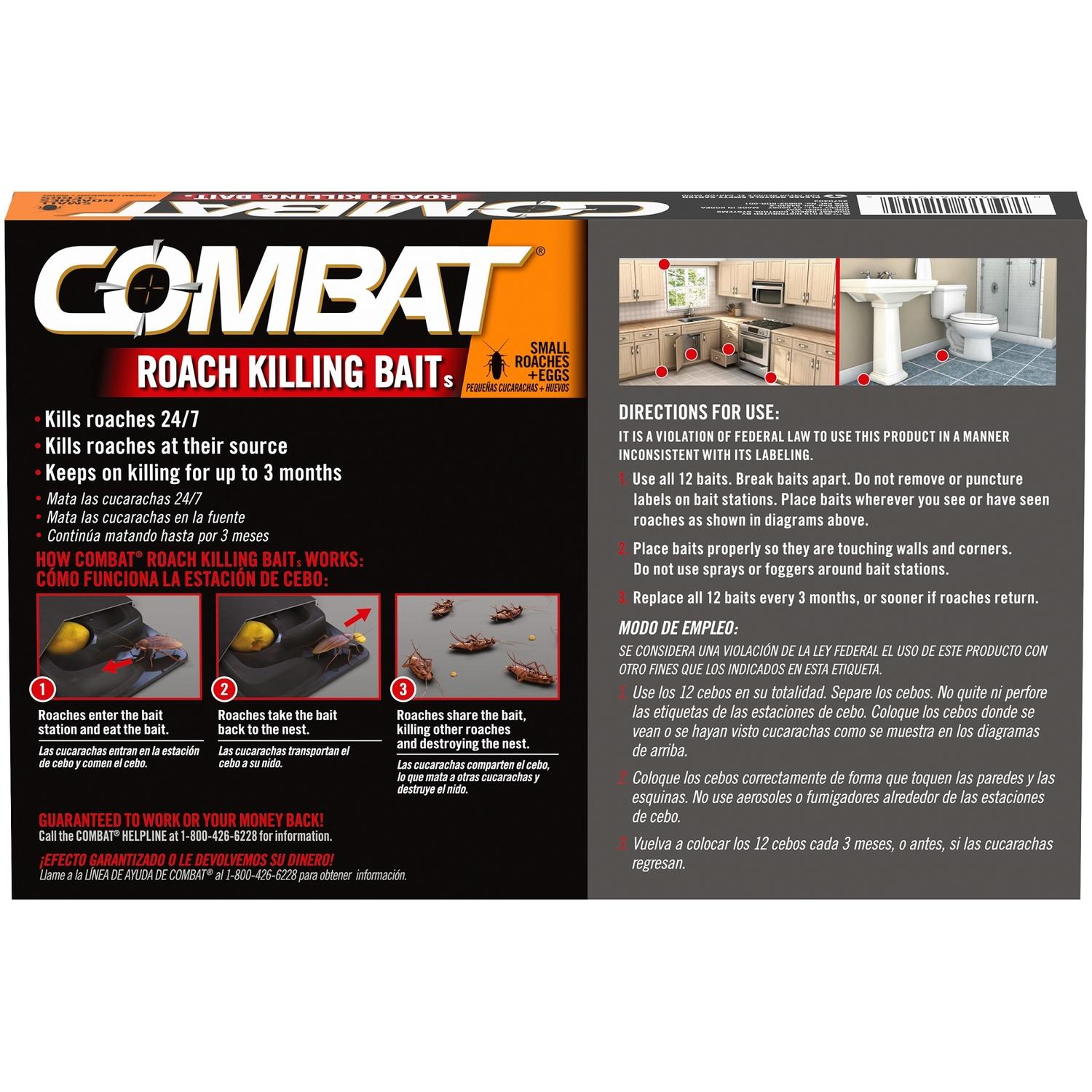 Combat Source Roach Bait Station 12 Pack