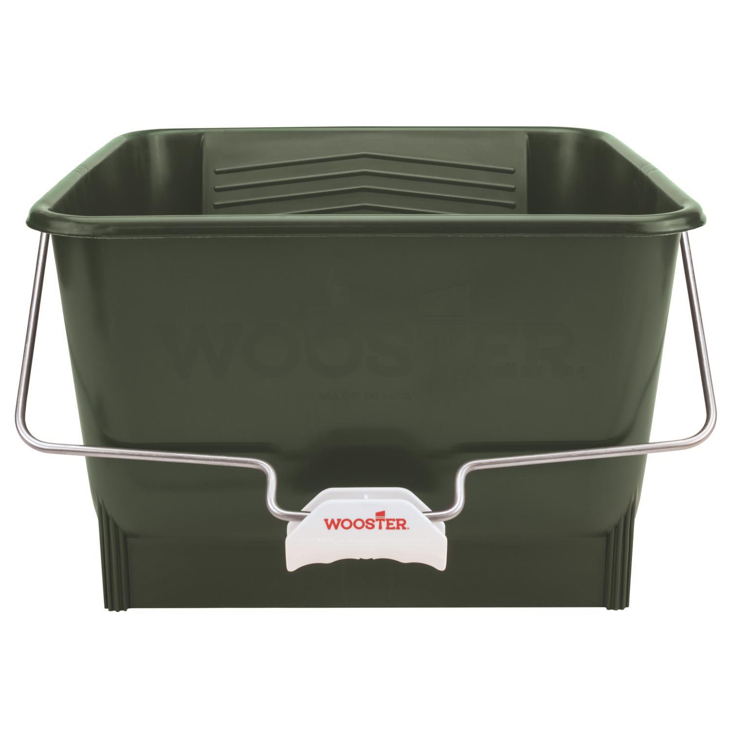 Wooster Bucket Tray Green 4 gal Bucket
