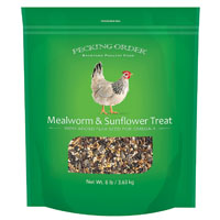 Pecking Order 009329 Mealworm/Sunflower Chicken Treat