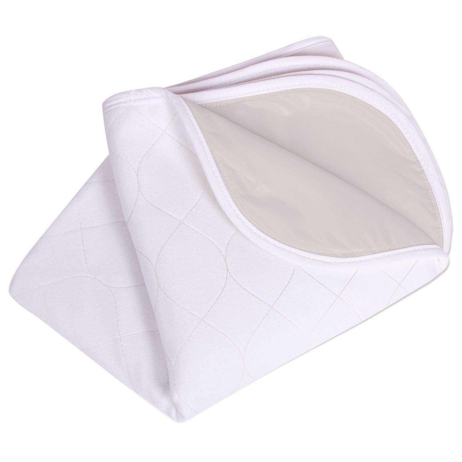 Carex Health Brands White Polyester Mattress Cover