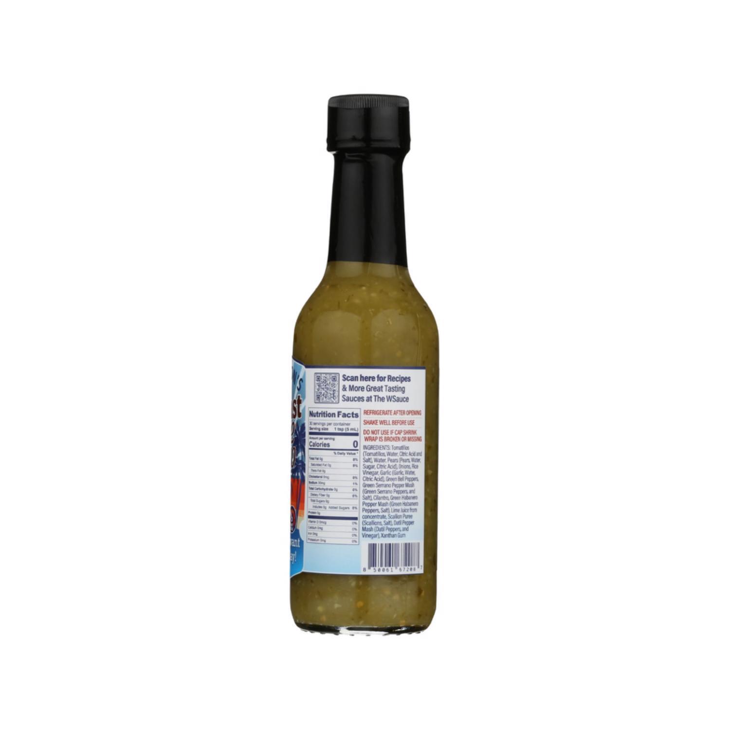 Bear & Burton's Breakfast Sauce too Verde Hot Sauce 5 oz