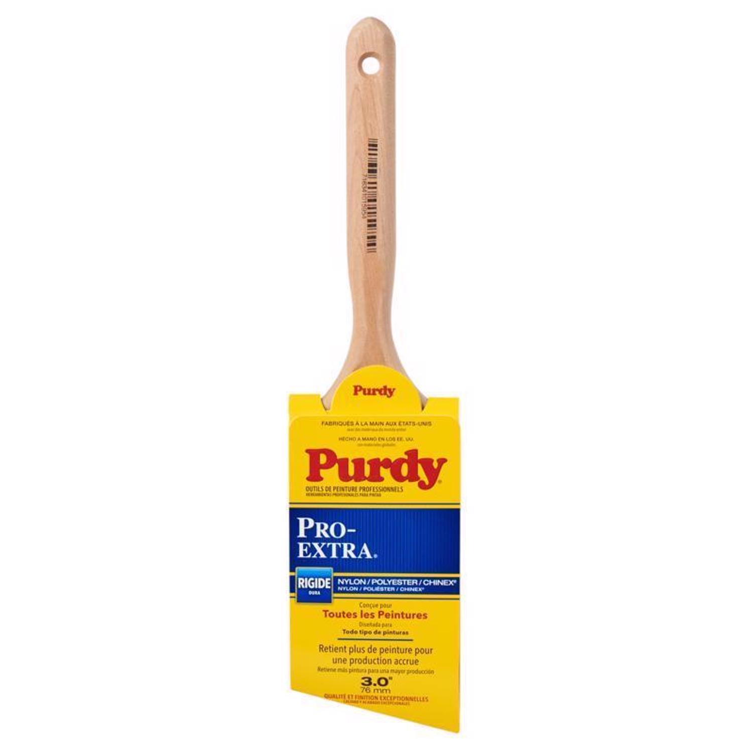 Purdy Pro-Extra Glide 3 in. Stiff Angle Trim Paint Brush