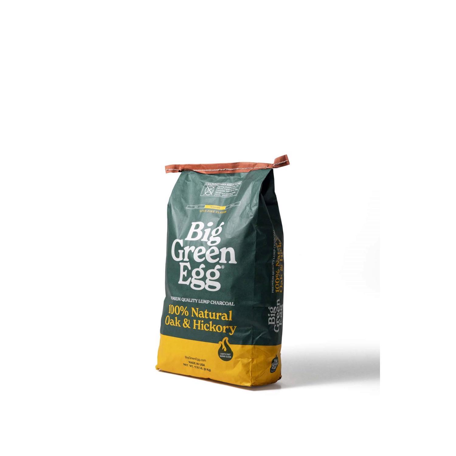 Big Green Egg All Natural Hickory and Oak Lump Charcoal 17.6 lb