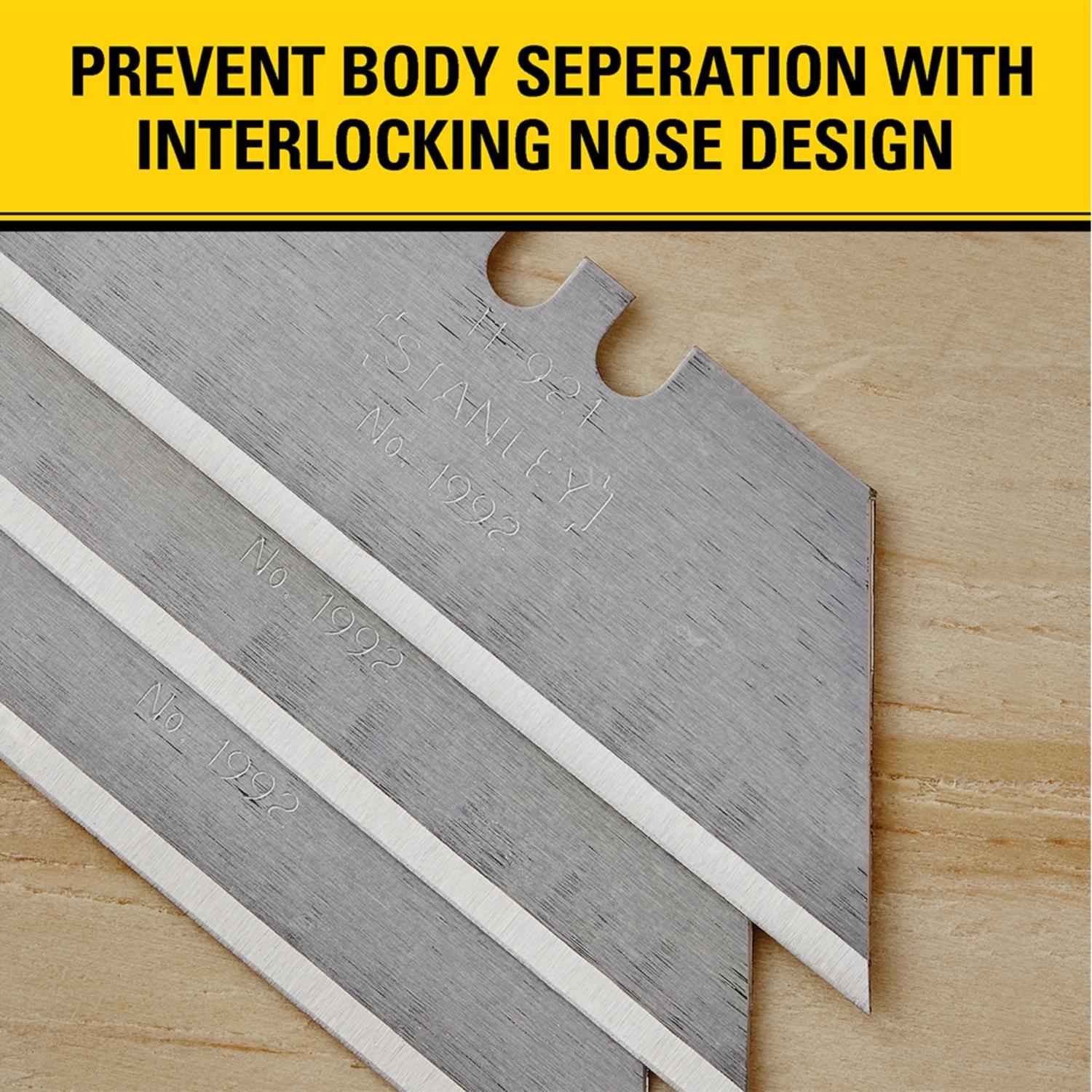 Stanley Classic 199 5-3/8 in. Fixed Blade Utility Knife Gray 1 pk