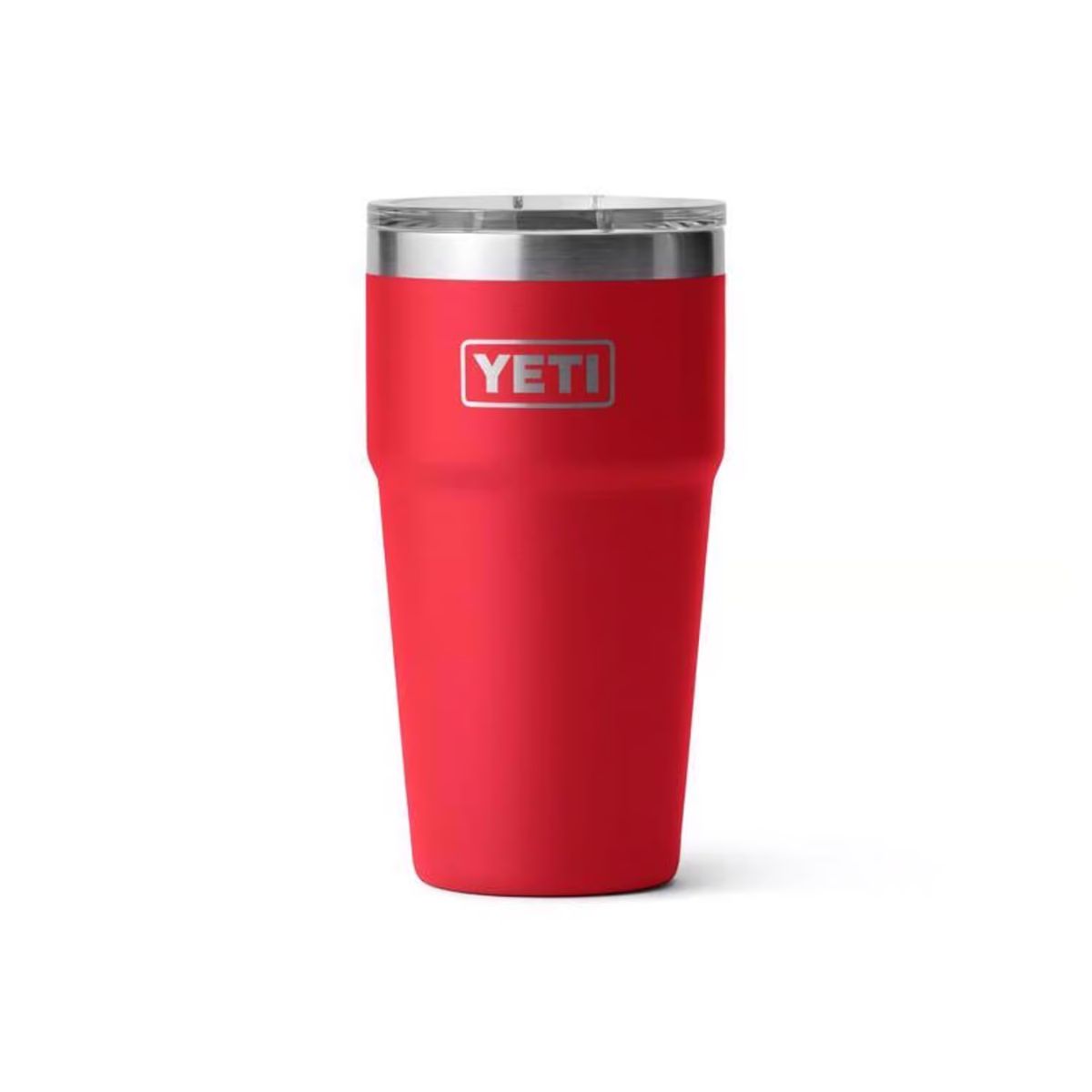 YETI Rambler 20 oz. Rescue Red BPA Free Stackable Tumbler with MagSlider Lid