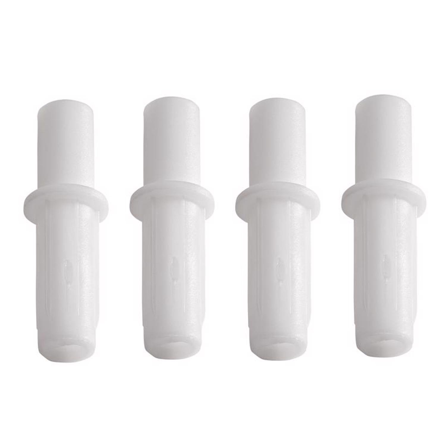 Ace White Nylon Bi-fold Door Pivot 4 pc