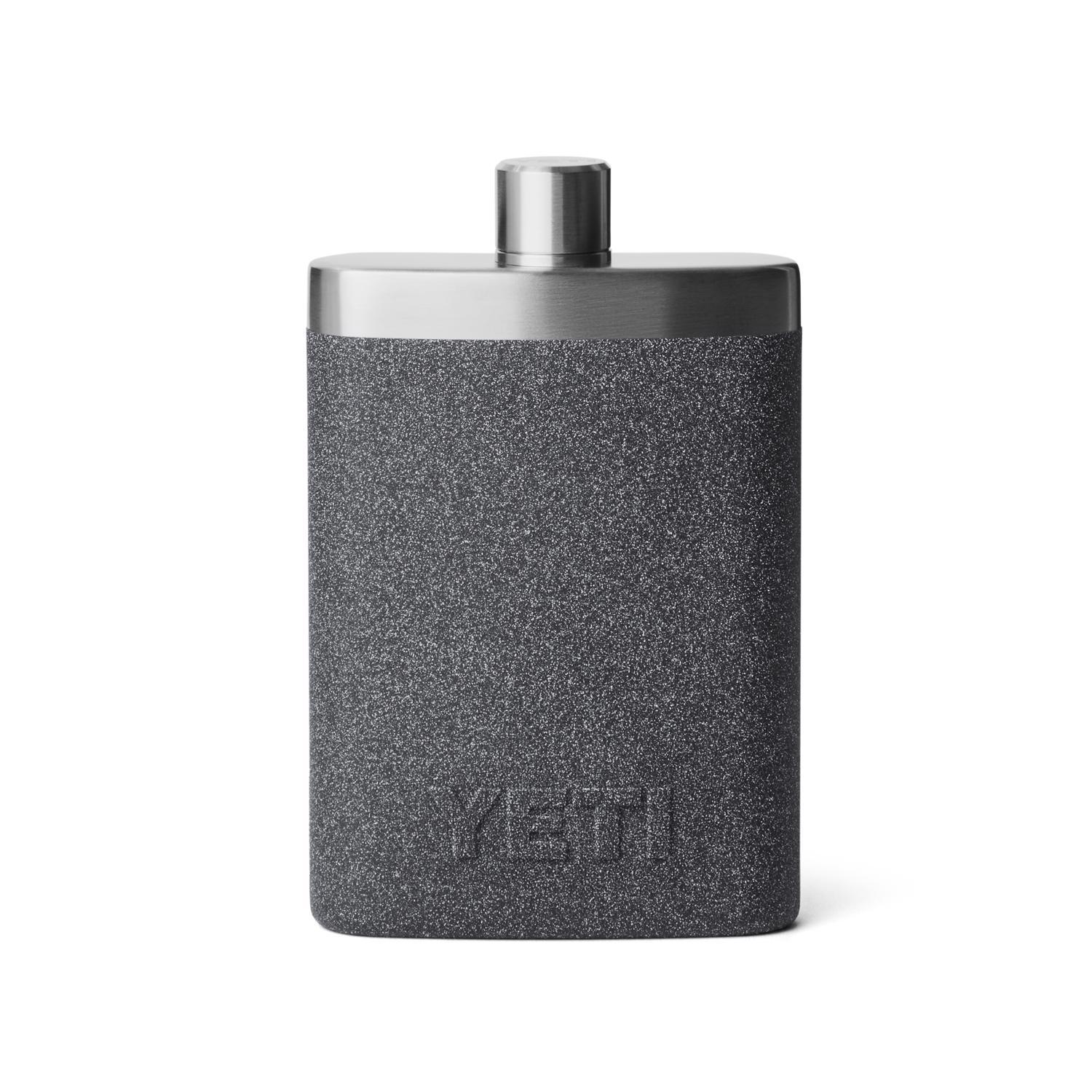 YETI 7 oz. Black Stone Stainless Steel Flask