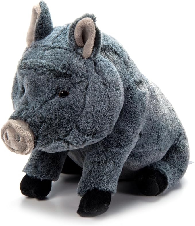 The Petting Zoo Pot Belly Pig Stuffed Animal Plushie, Gifts for Kids, Wild Onez Barnyard Animals, Pot Belly Pig Plush Toy, 12 in.