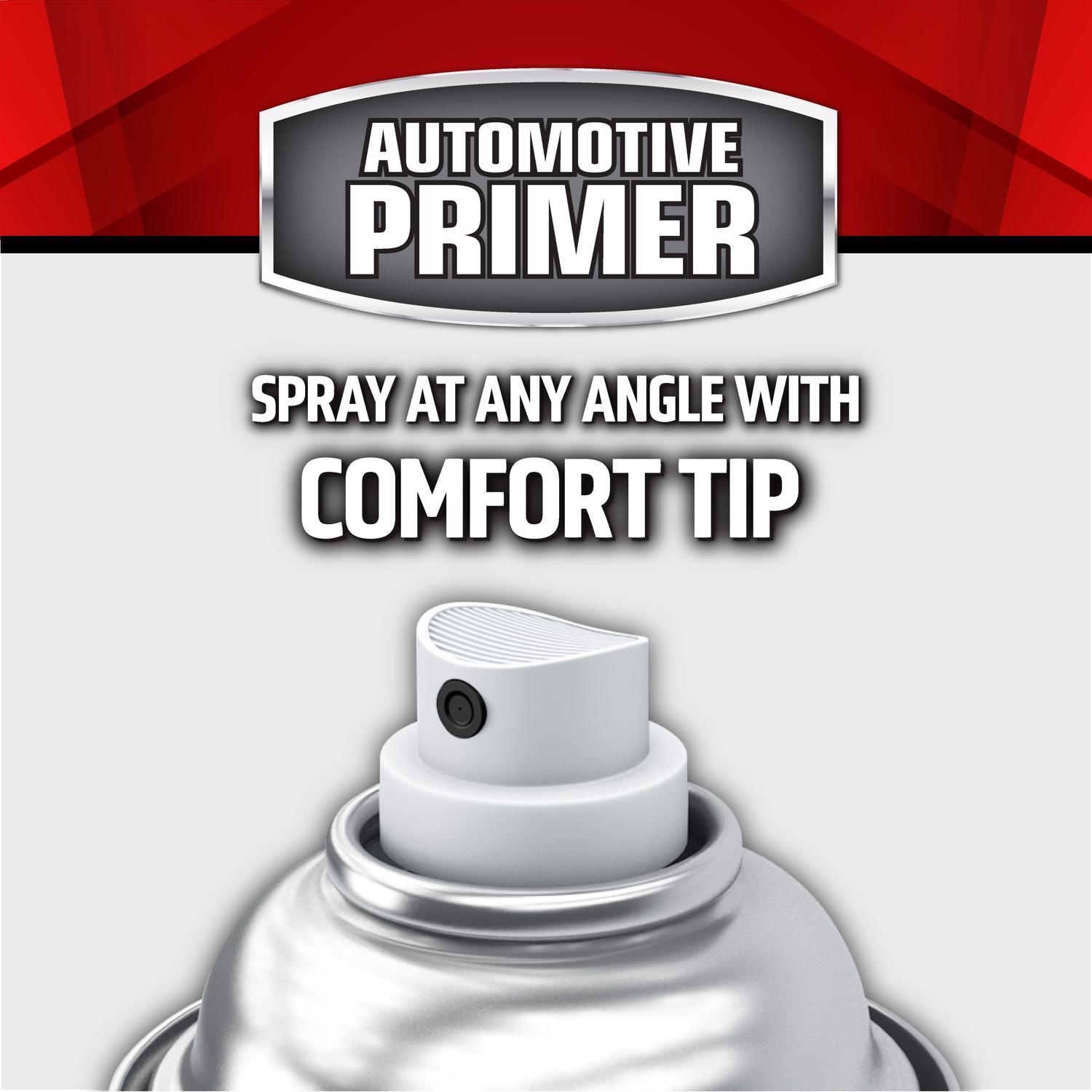 Rust-Oleum Stops Rust Flat/Matte Gray Automotive 2-in-1 Filler & Sandable Primer Spray 12 oz