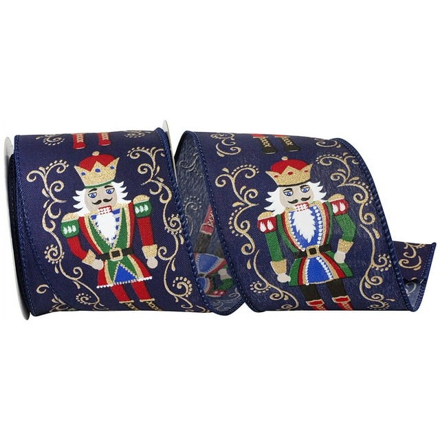 Reliant Ribbon Ribbon, Navy, 2-1/2 in., 10 Yards