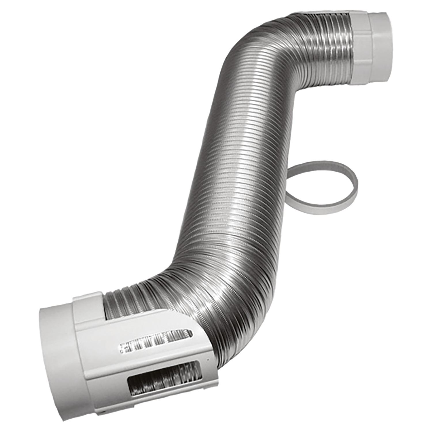 Ace 96 in. L X 4 in. D Silver/White Aluminum Connector Kit